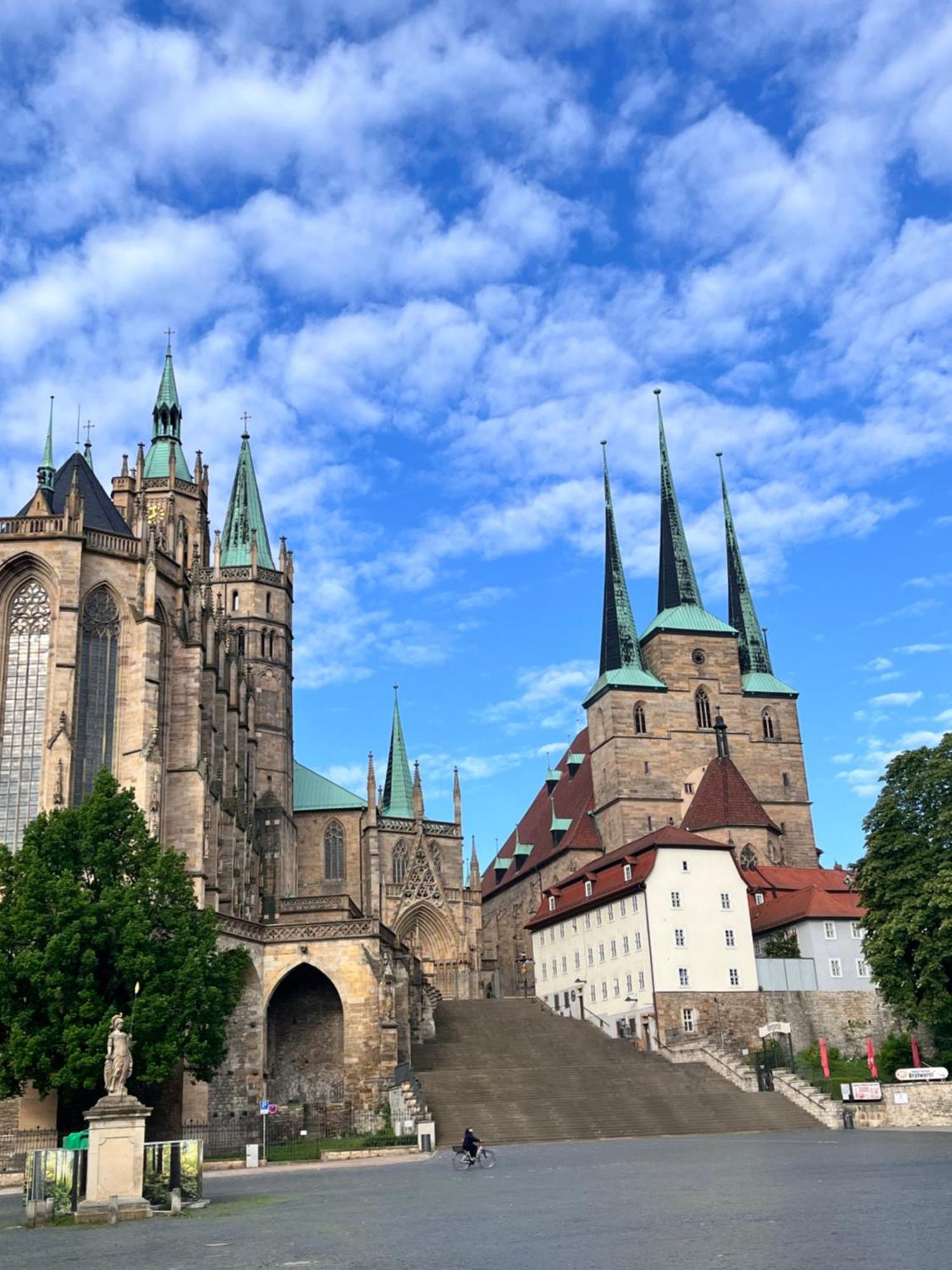 Ferienwohnung In Der Altstadt Von Erfurt Bagian luar foto